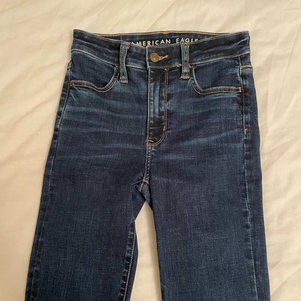 AE dark wash jeans